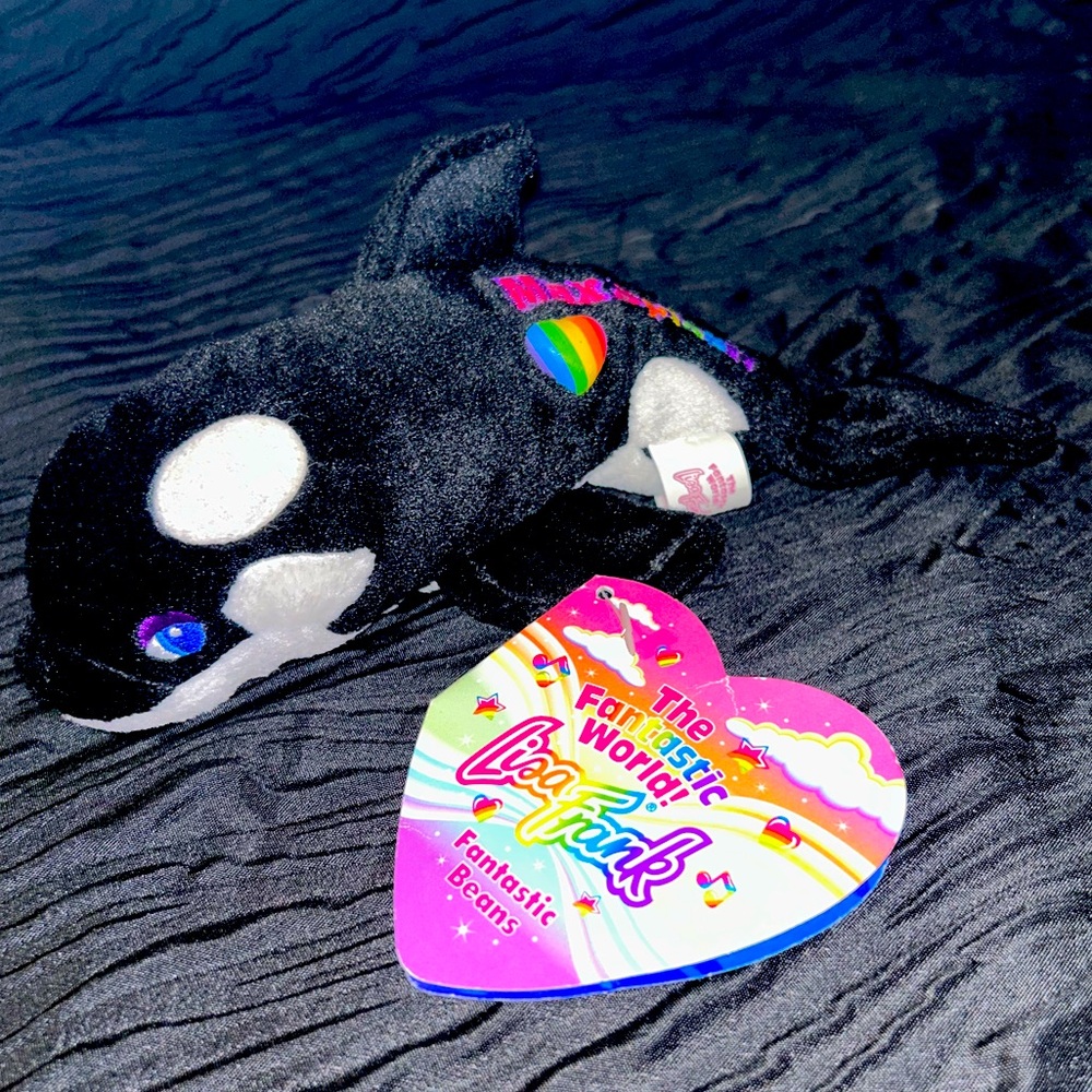 Lisa Frank Max Splash Fantastic Bean plush